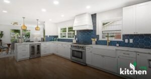 white kitchen cabinets