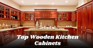 Wooden kitchen cabinets